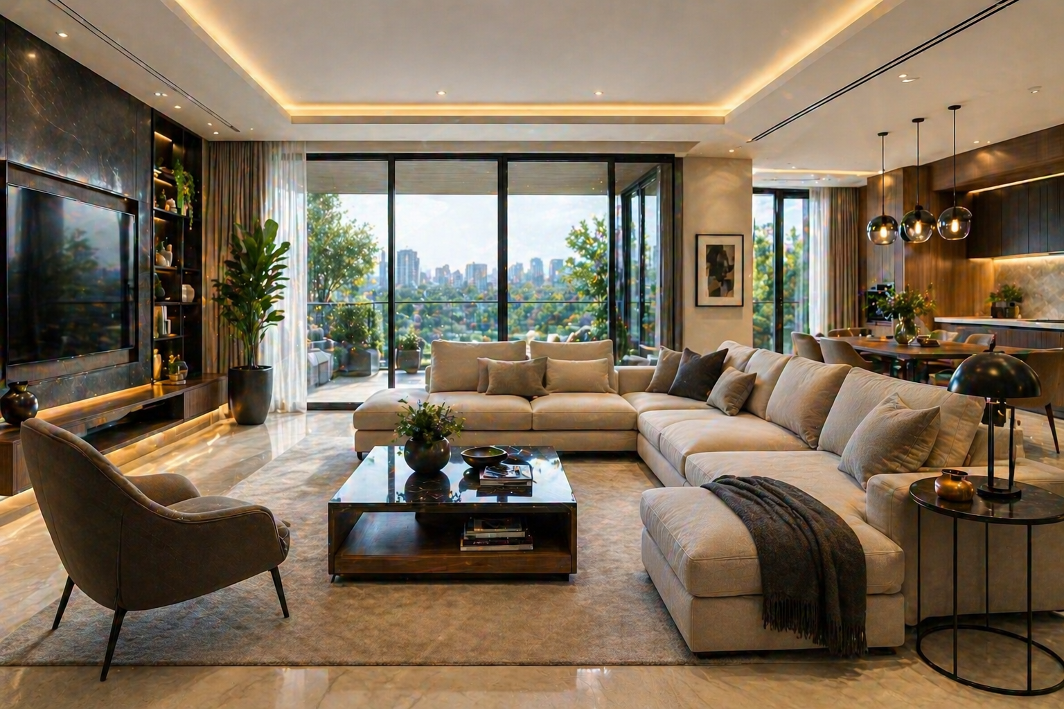 3 BHK Premium Apartment · DLF Phase 5